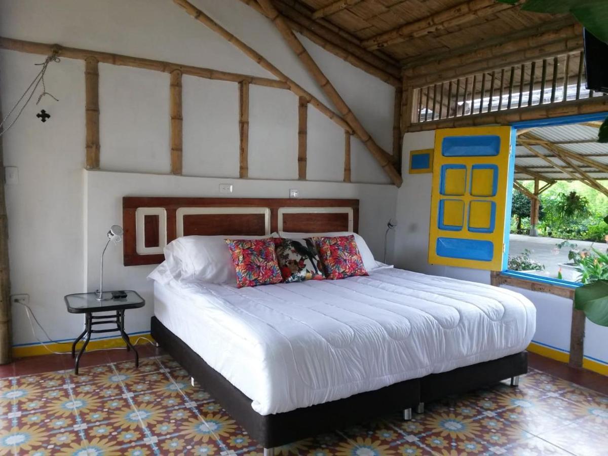 Chinchiná Hacienda Guayabalヴィラ エクステリア 写真